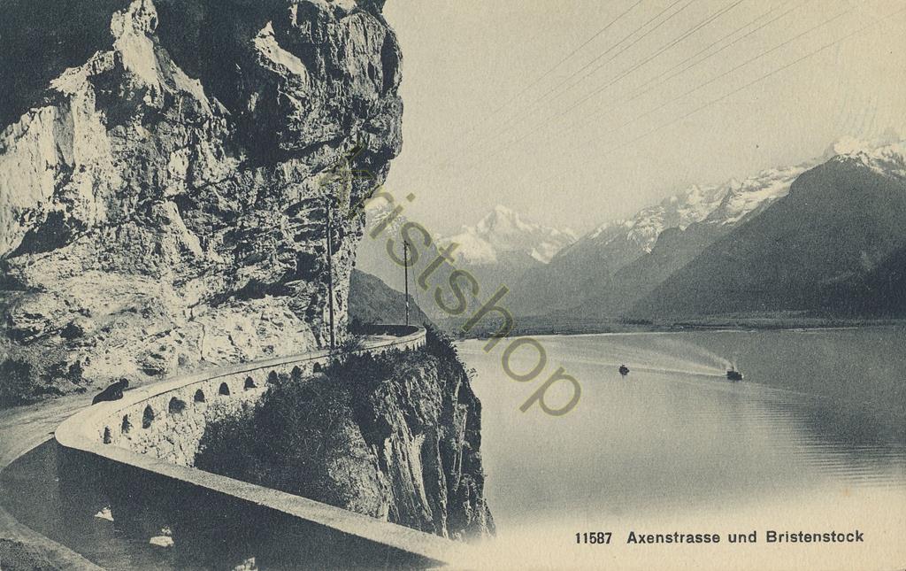 KRST005-1381_0.jpg Axenstrasse und Bristenstock [005-1381