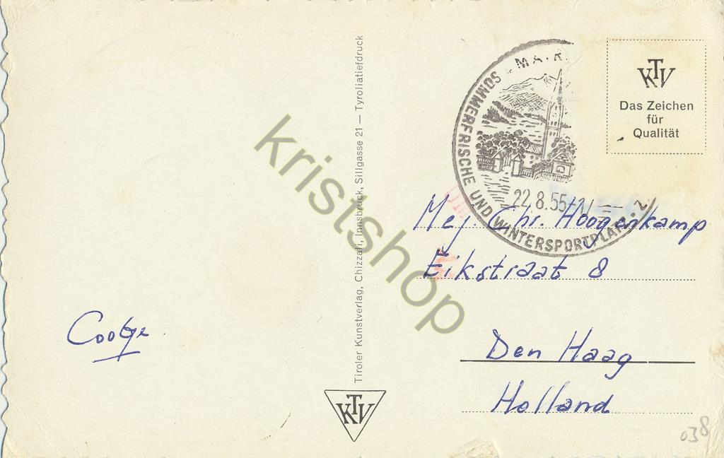 KRST005-1438_1.jpg Mayrhofen im Zillertal - Penkengahn [005-1438 - Afbeelding 2