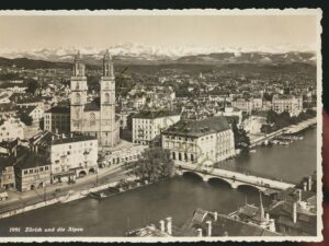 Zürich und die Alpen [005-1532