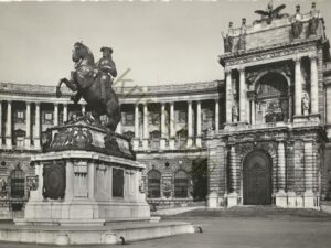 Wien - Neue Burg mit Prinz Eugen-Denkmal [005-1626