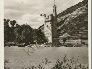 Der Mäuseturm im Rhein [005-1955