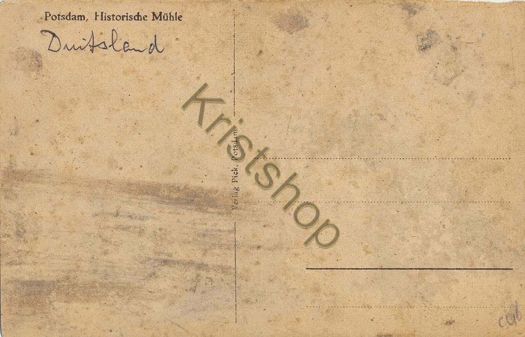 KRST005-2546_1.jpg Potsdam - Historische Mühle [005-2546 - Afbeelding 2