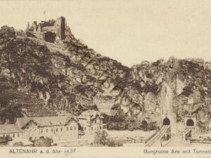 Altenahr - Burgruine Are mit Tunnels [005-2605