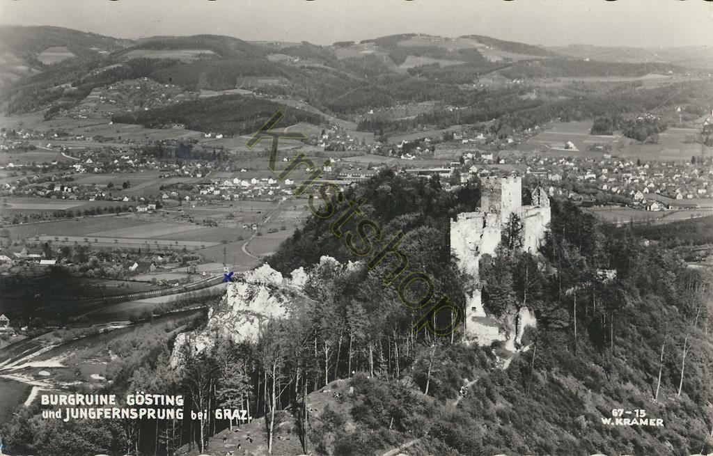 KRST005-2684_0.jpg Burgruine Gösting und Jungfernsprung bei Graz [005-2684