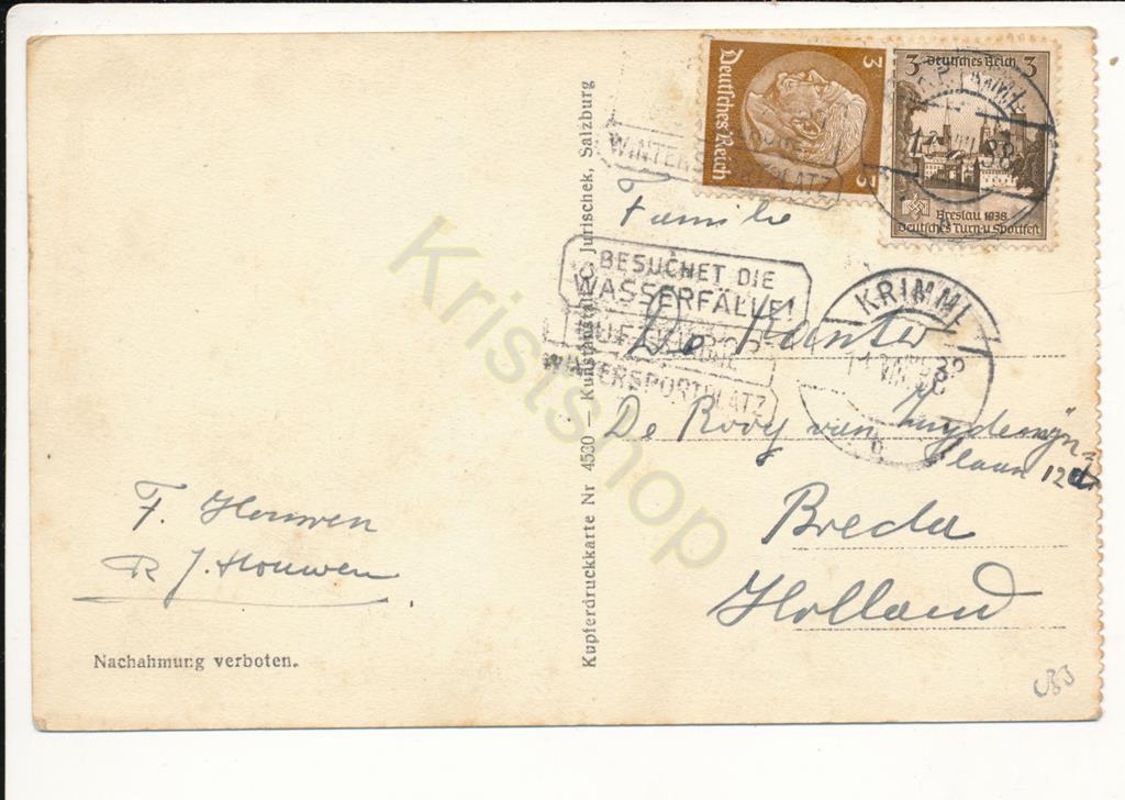 KRST005-2733_1.jpg Oberer Krimmler Wasserfall [005-2733 - Afbeelding 2