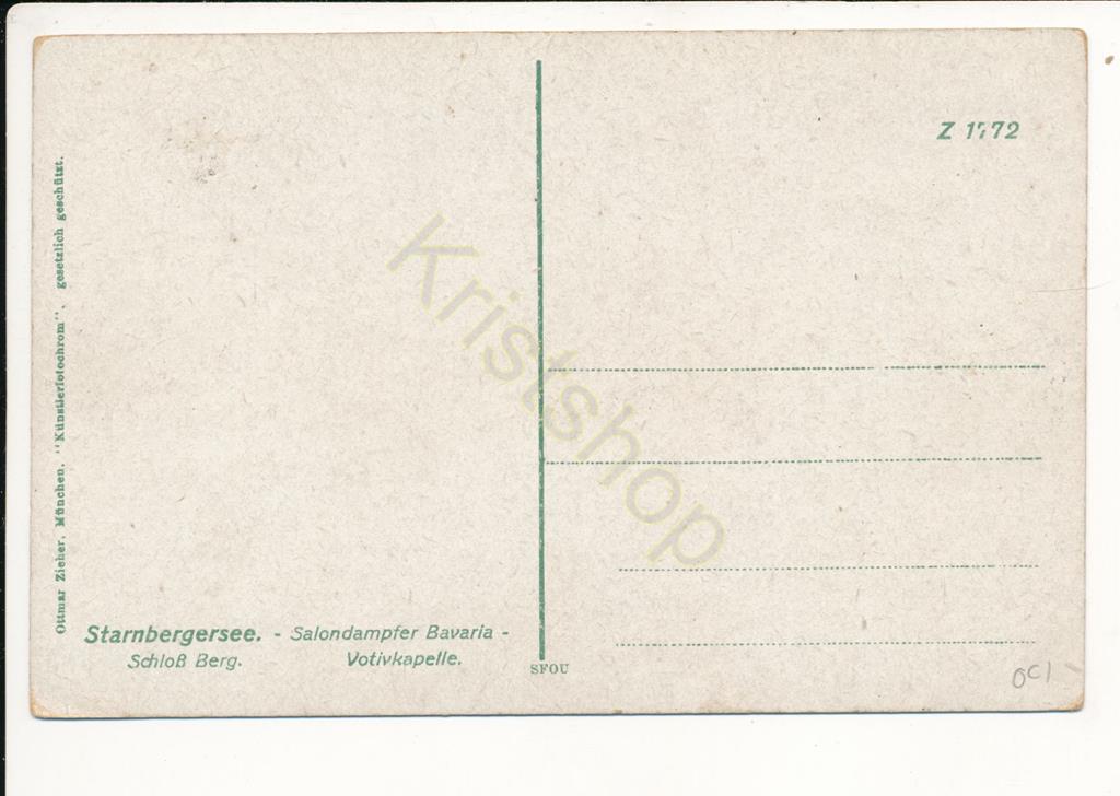 KRST005-2801_1.jpg Starnbergsee - Salondampfer Bavaria [005-2801 - Afbeelding 2