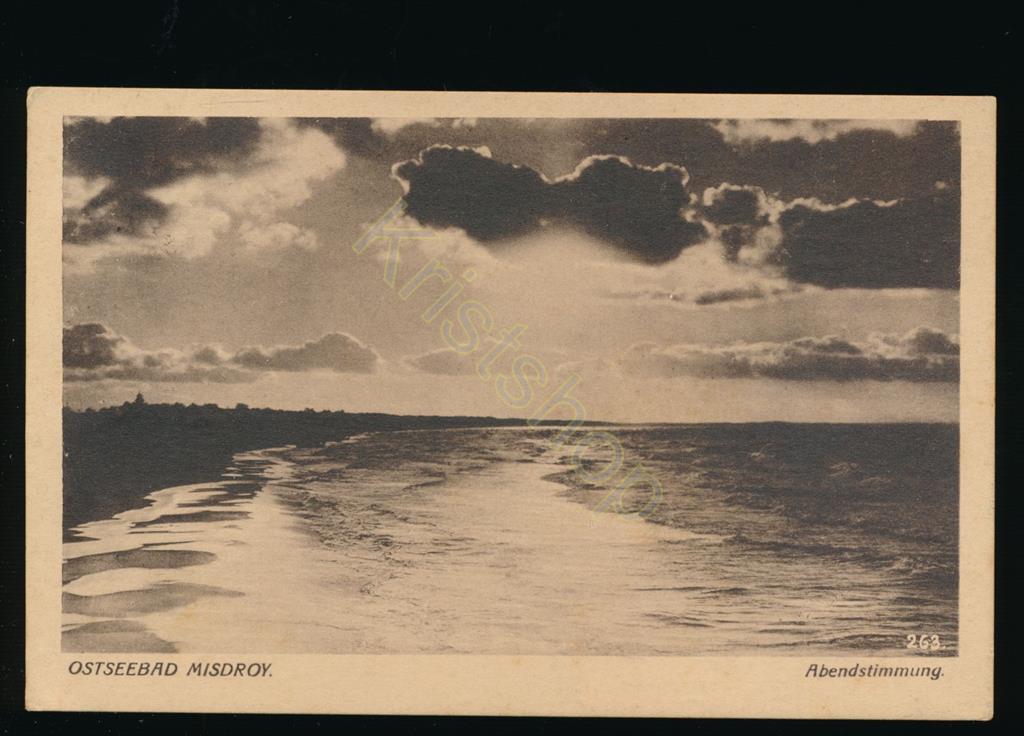 KRST005-2812_0.jpg Ostseebad Misdroy - Abendstimmung [005-2812