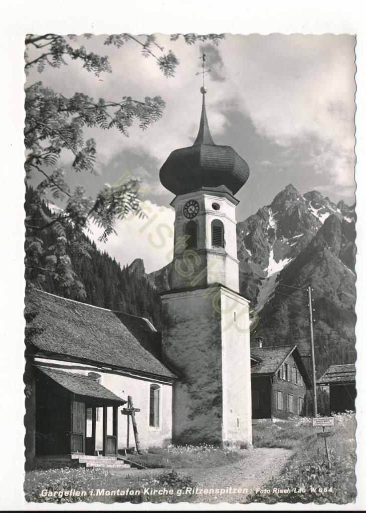 KRST005-2932_0.jpg Gargellen i Montafon - Kirche g Ritzenspitzen [005-2932