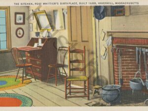 Haverhill - Massachusetts - The Kitchen - Poet Whittier's Birthplace [005-3022