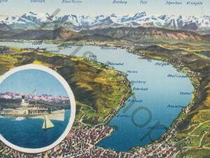 Dampfschiffahrt auf dem Zürichsee [005-3059