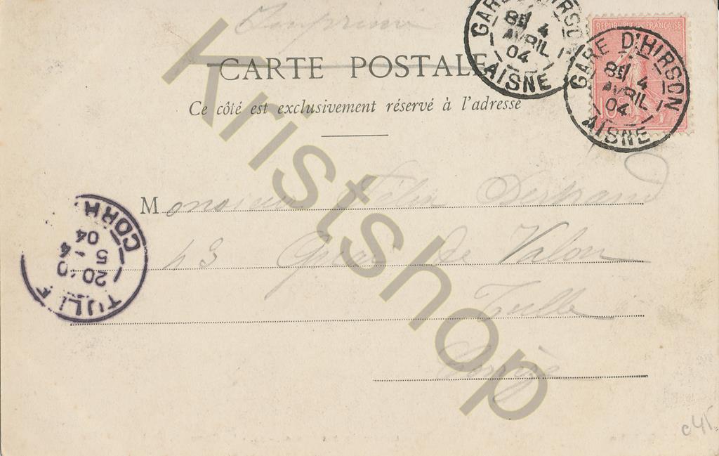 KRST005-3145_1.jpg Hirson - Le Chœur de l'Eglise [005-3145 - Afbeelding 2