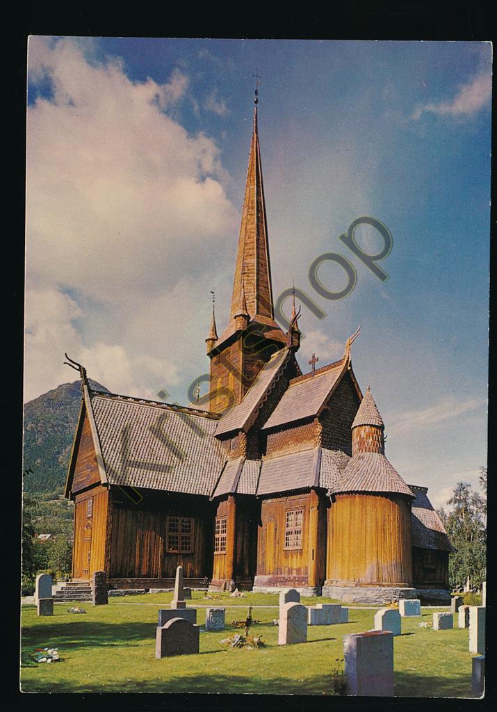 KRST005-3368_0.jpg Norge - Loms Kyrkja frå det 12 Århunde [005-3368