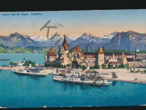 Luzern und die Alpen - Zwei Dampfer [005-3548