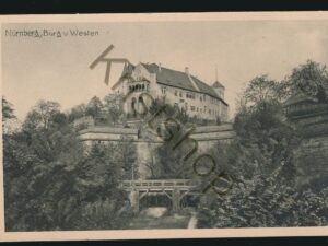 Nürnberg - Burg v Westen [005-3736