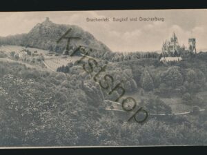 Drachenfels - Burghof und Drachenburg [005-3742