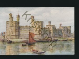 Carnarvon Castle from the Harbour [005-3866