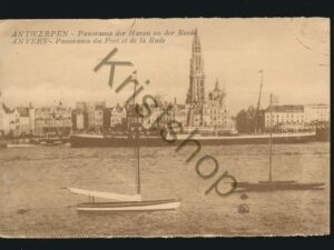 Antwerpen - Panorama der Haven en der Reede [005-3936