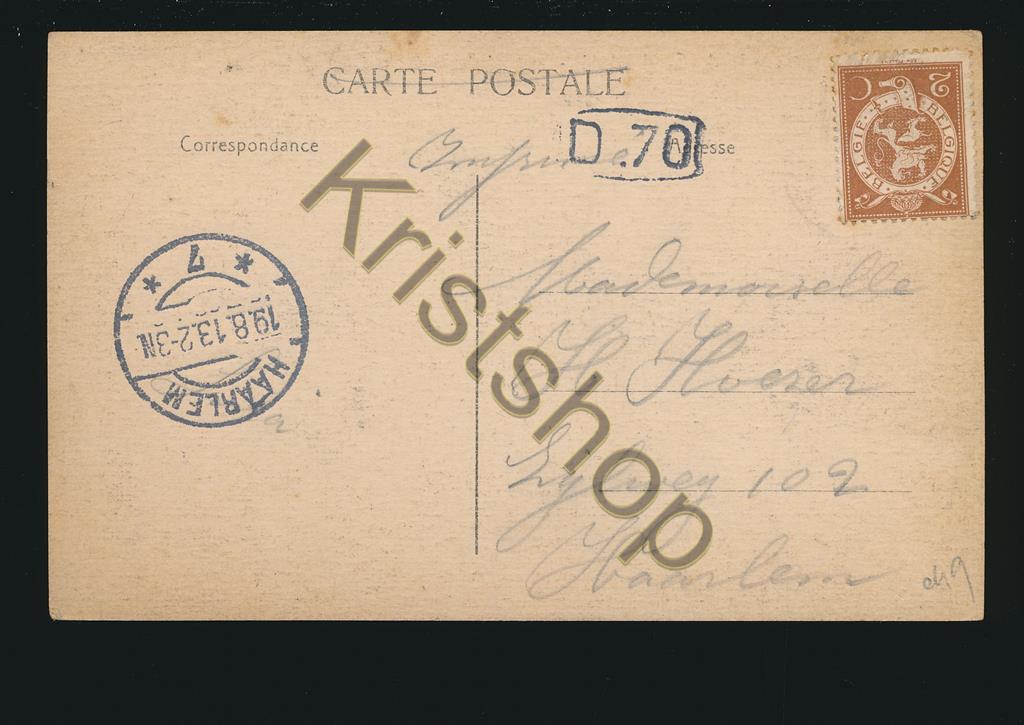 KRST005-3949_1.jpg Gand 1913 - Vuegénérale de la Cour d'Honneur [005-3949 - Afbeelding 2