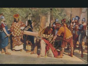Oberammergau - Passionsspiele 1922 - Kreuzweg [005-4034