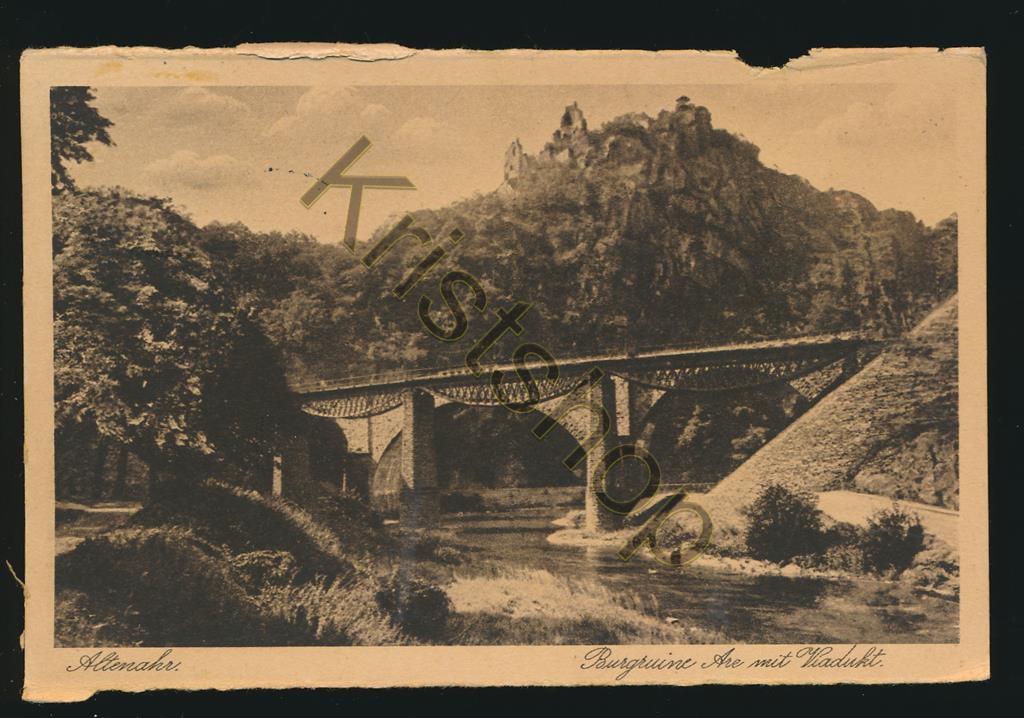 KRST005-4040_0.jpg Altenahr - Burgruine Are mit Viadukt [005-4040