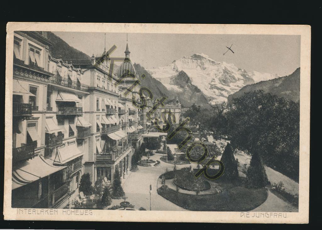 KRST005-4124_0.jpg Interlaken Hoheweg - Die Jungfrau [005-4124
