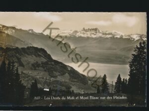 Les Dents du Midi et Mont Blanc vue des Plaïdes [005-4128