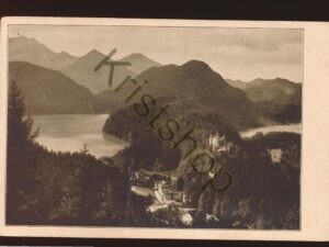 Alpsee mit Schloß Hohenschwangau [005-4208