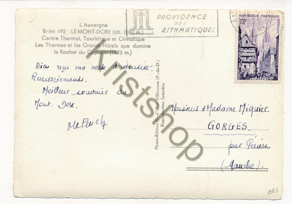 KRST005-4401_1.jpg Le Mont-Dore - Centre Thermal [005-4401 - Afbeelding 2