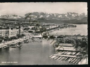 Zürich und die Alpen [005-4444