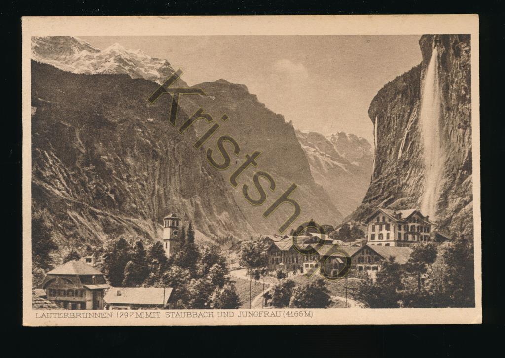 KRST005-4619_0.jpg Lauterbrunnen - mit Staubach und Jungfrau [005-4619