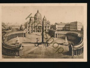 Roma - Piazza e Basilica di S Pietro [005-4635