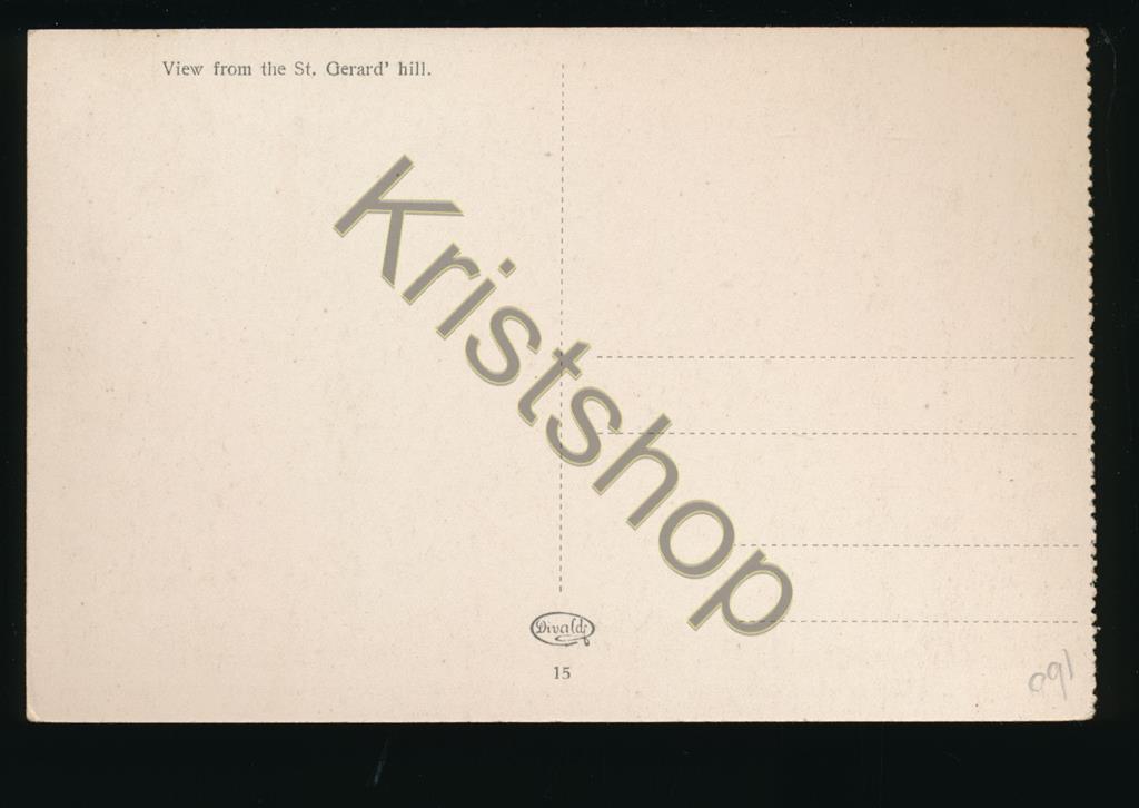 KRST005-4691_1.jpg Budapest - Vue prise du mont Gérard [005-4691 - Afbeelding 2