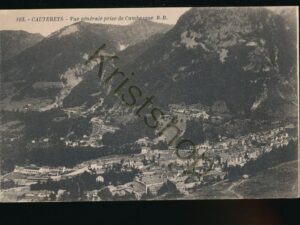 Cauterets - Vue générale prise de Cambasque [005-4799
