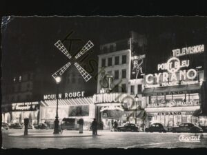 Paris - Le Moulin Rouge la Nuit [005-4830