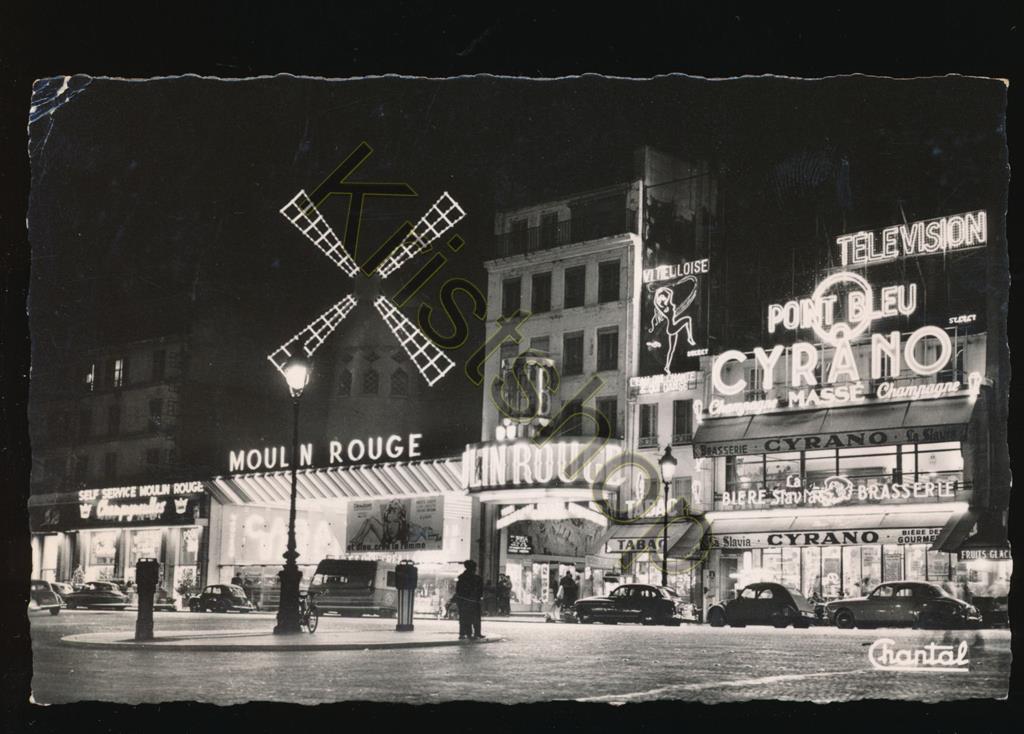 KRST005-4830_0.jpg Paris - Le Moulin Rouge la Nuit [005-4830
