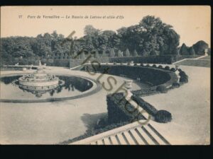 Parc de Versailles - Le Bassin de Latone et allée [005-4849