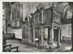 Ravella - Interno della Cattedrale - Aristico pulpito [005-5201