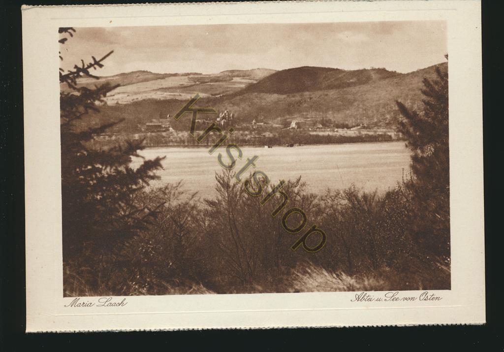 KRST005-5638_0-1.jpg Maria Laach - Abtei u See von Osten [005-5638