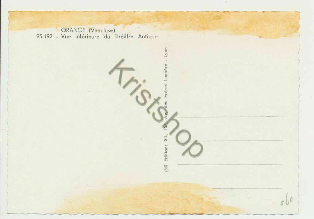 KRST005-5660_1.jpg Orange - Le théatre Antique [005-5660 - Afbeelding 2