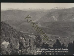 Caldaro e Dolomitti visti dalla Mendola [005-5920