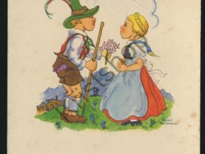Tiroler Kunstkarte mit Tekst [005-6086
