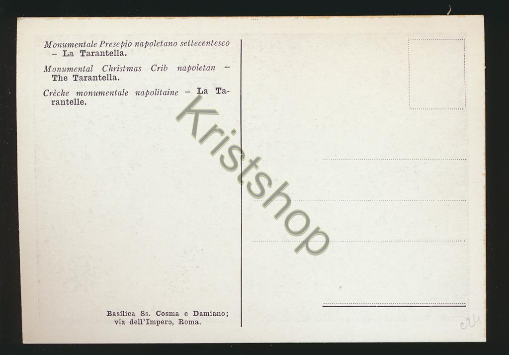 KRST005-6124_1.jpg Basailica Ss Cosma e Daminano - La Tarantella [005-6124 - Afbeelding 2