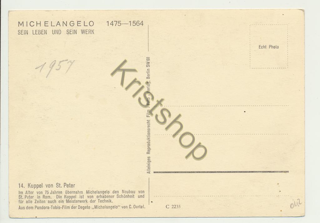 KRST005-6142_1.jpg Michelangelo Sein Leben und Sein Werk [005-6142 - Afbeelding 2