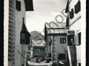 Dorfpartie in Guarda, Engadin [005-6455