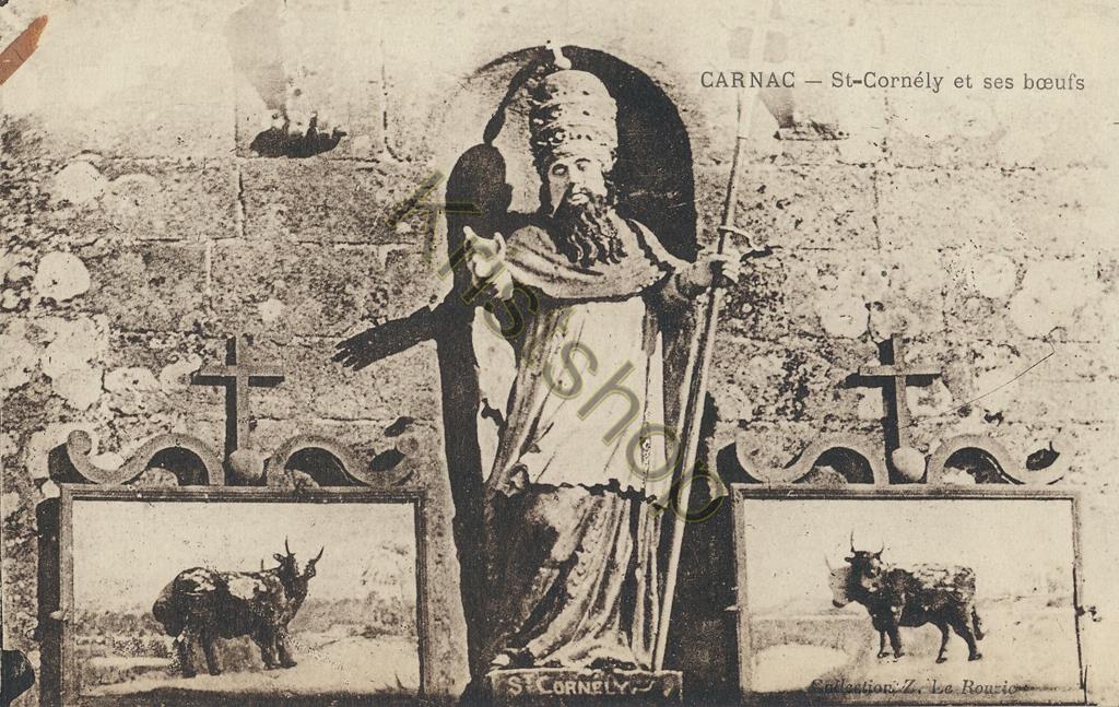 KRST005-6633_0.jpg Carnac - St Cornély et ses boeufs [005-6633