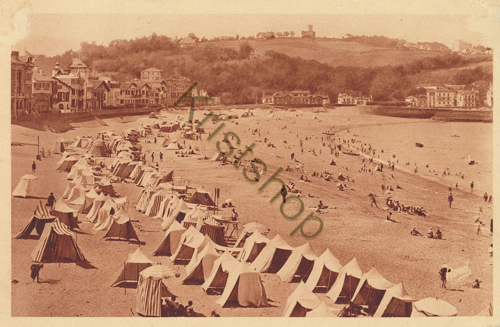 KRST005-6685_0.jpg Saint-Jean-de-Luz - La Plage côtè Sud [005-6685