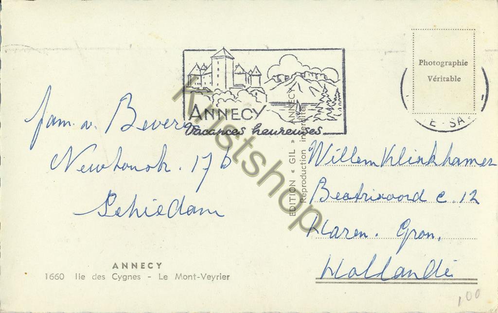 KRST005-6900_1.jpg Annecy - Ile des Cygnes - Le Mont-Veyrier [005-6900 - Afbeelding 2