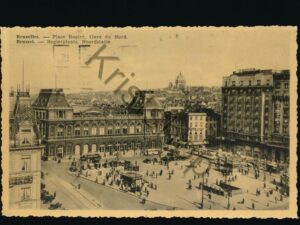 Bruxelles - Place Rogier - Gfare de Nord [005-6932