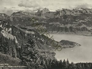 Blick von Rigi auf Urner u Unterwaldneralpen [005-7041