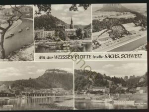 Weissen Flotte in die Sächs Schweiz [005-7122